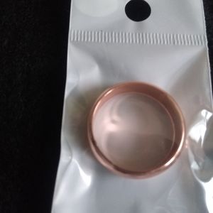 Pure copper classic ring